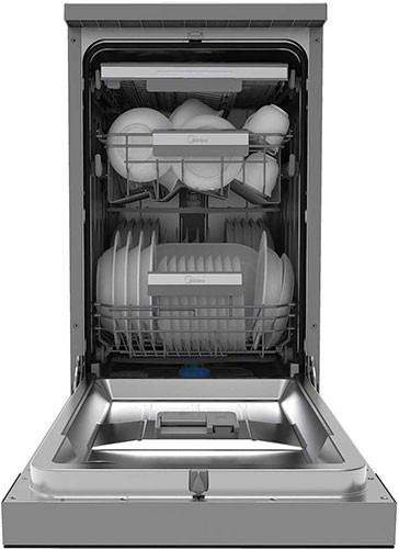 Посудомоечная машина Midea MFD45S350Si серебристый,45 см,3 корзины