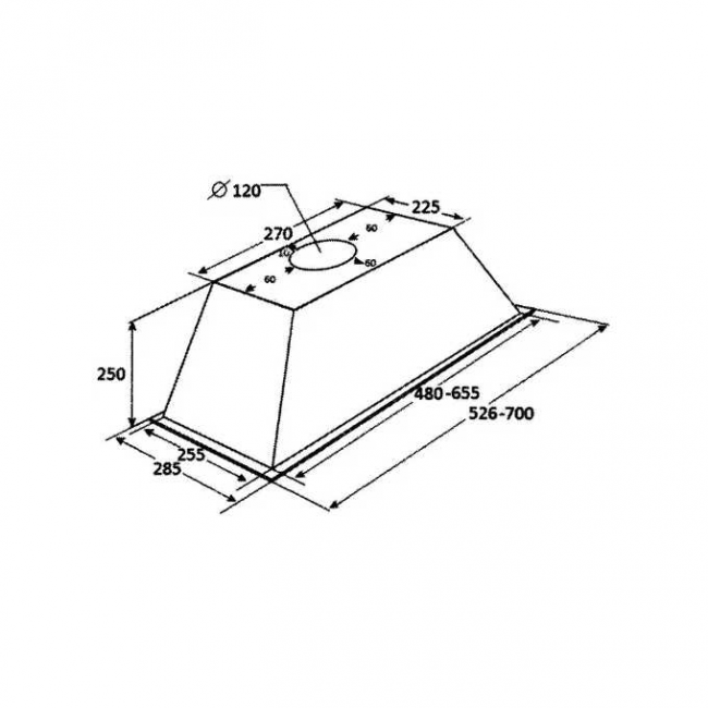 Вытяжка Kuppersberg INLINEA 52 BX Вытяжка Kuppersberg INLINEA 52 BX