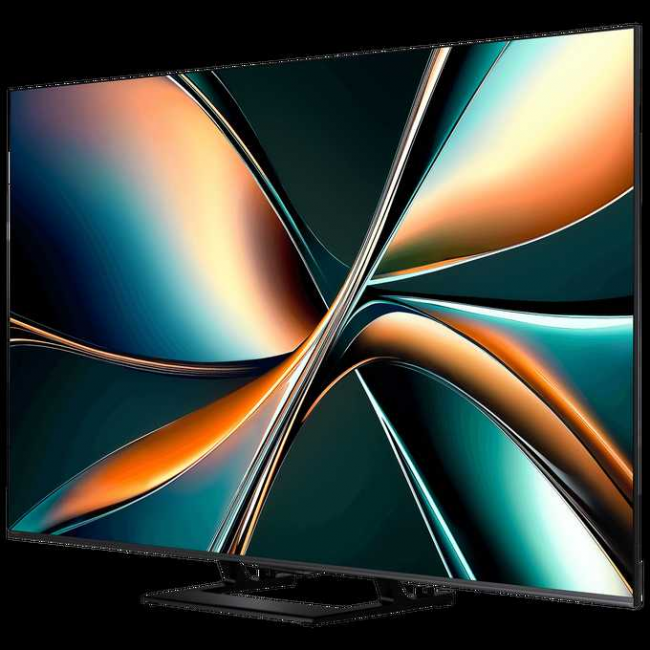 65" Телевизор Hisense 65U7Q QLED черный 3840x2160, 4K Ultra HD, 144 Гц, Wi-Fi, Smart TV, VIDAA