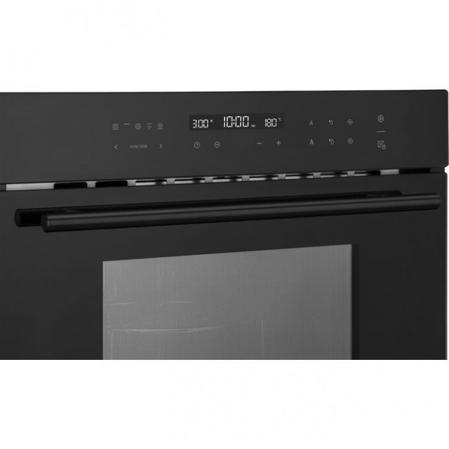 Духовой шкаф компактный с СВЧ Weissgauff OE 446 Black Edition