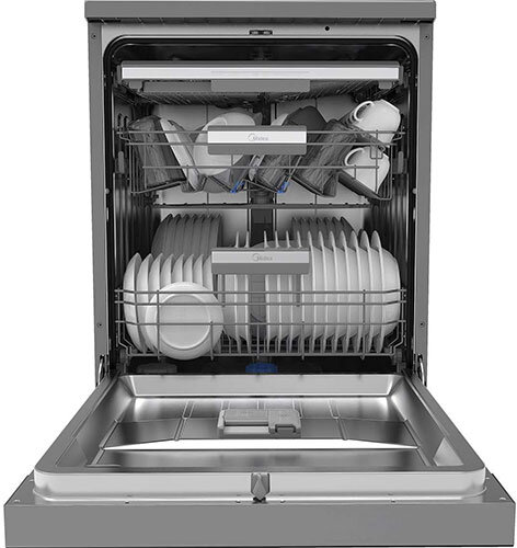 Посудомоечная машина Midea MFD60S350Si серебристый,60 см,3 корзины
