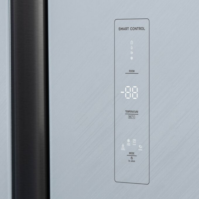 Холодильник Бирюса SBS 541 TWG белое стекло Холодильник Бирюса SBS 541 TWG белое стекло