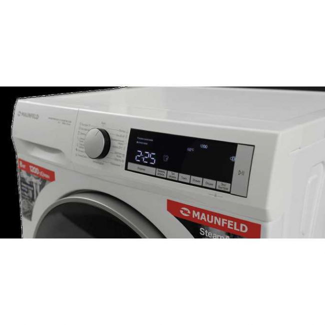Стиральная машина MAUNFELD MFWM128WH300 ST Inverter Slim
