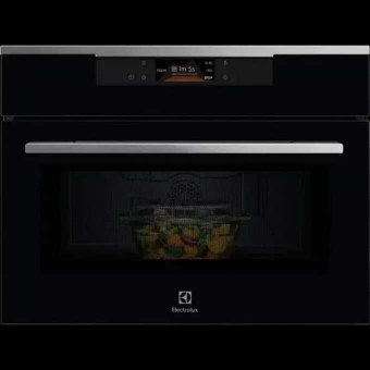 Встраиваемая микроволновая печь ELECTROLUX KVMBE09X СВЧ 455x595x567мм, мощность 1000Вт, гриль 1200Вт, 42 литра