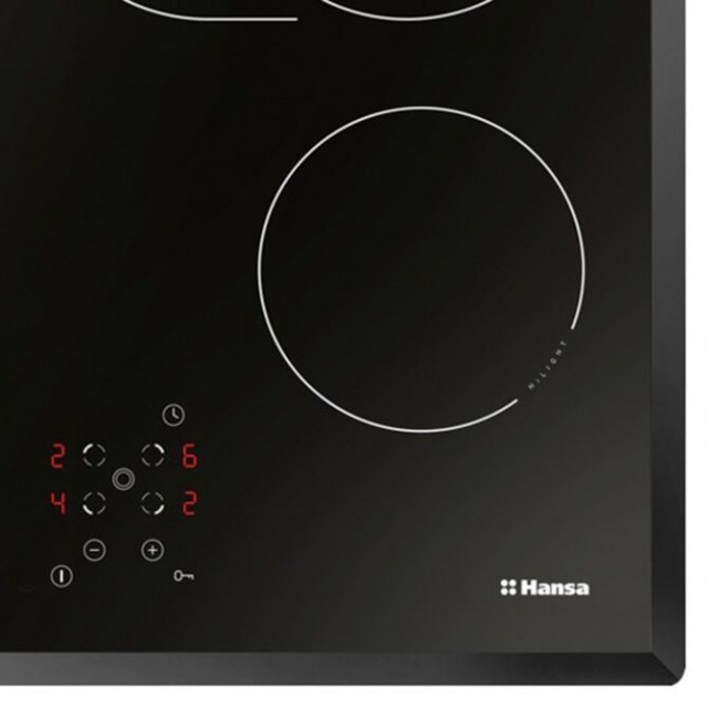 Варочная поверхность Hansa BHC66706 черный Hi-Light, электрическая независимая