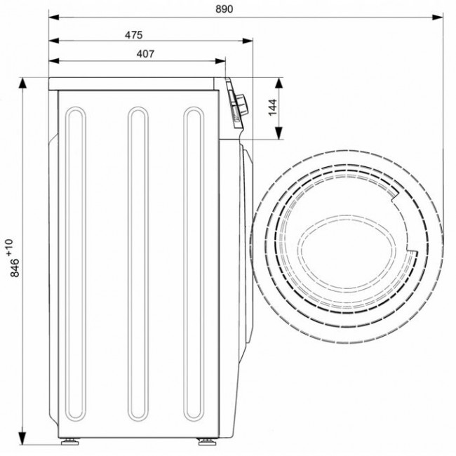 Стиральная машина Atlant 50У105-00 Стиральная машина Atlant 50У105-00