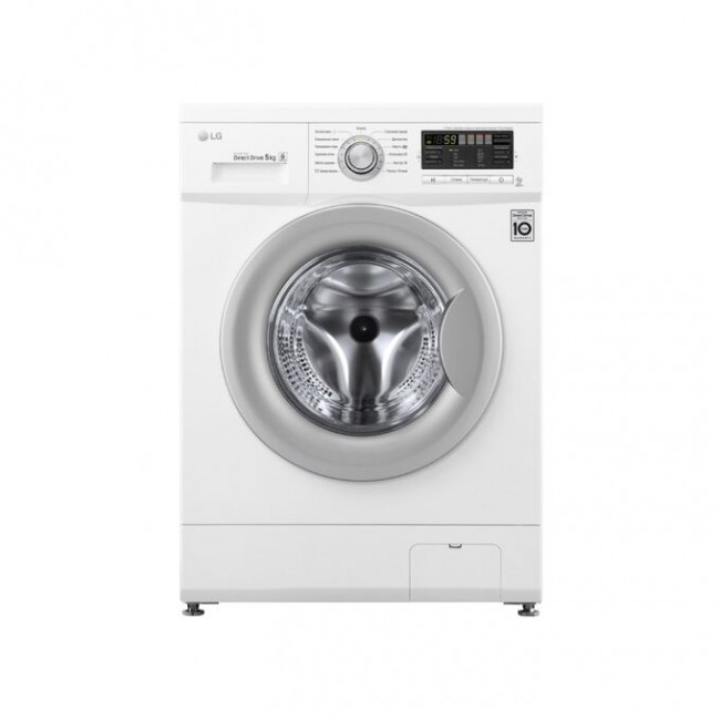 Стиральная машина LG F10B8LD7 85x60x44см кл.:A++ фронт. макс.:5кг белый 1000 об/мин, барабан серый, дисплей Стиральная машина LG F10B8LD7 85x60x44см кл.:A++ фронт. макс.:5кг белый 1000 об/мин, барабан серый, дисплей