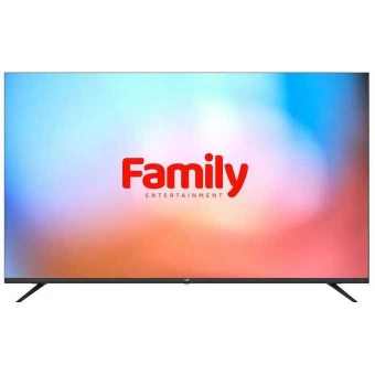 50" Телевизор LEFF 50U570T черный 3840x2160, Ultra HD, 50 Гц, WIFI, SMART TV, Яндекс ТВ