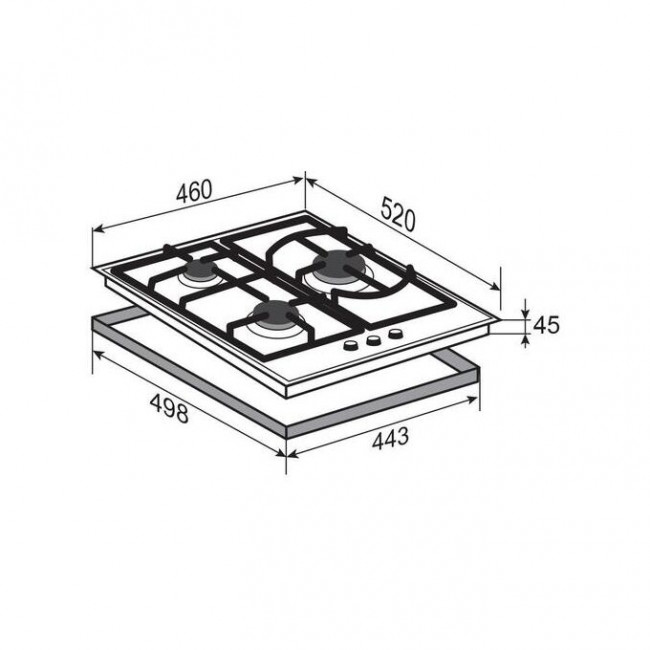 Варочная поверхность Zigmund & Shtain M 26.4 B