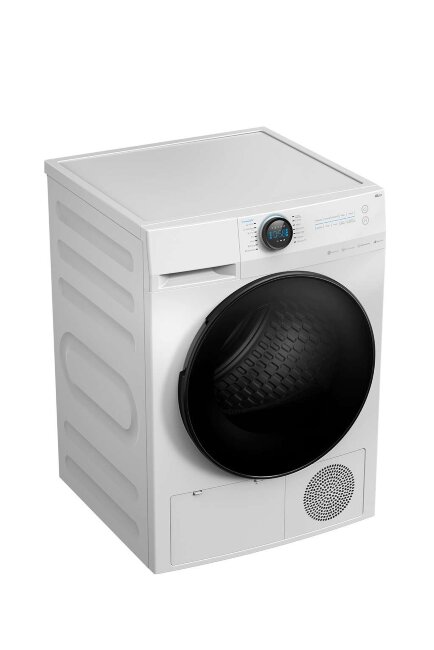 Сушильная машина Midea MD200D90WB/W-RU с тепловым насосом,9 кг,глубина 65 см