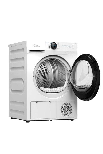 Сушильная машина Midea MD200D90WB/W-RU с тепловым насосом,9 кг,глубина 65 см
