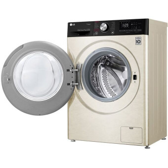 Стиральная машина LG F2V5HS9B 85x60x45см кл.:A фронт. макс.:7кг бежевый, люк-черный, 1200 об/мин Стиральная машина LG F2V5HS9B 85x60x45см кл.:A фронт. макс.:7кг бежевый, люк-черный, 1200 об/мин