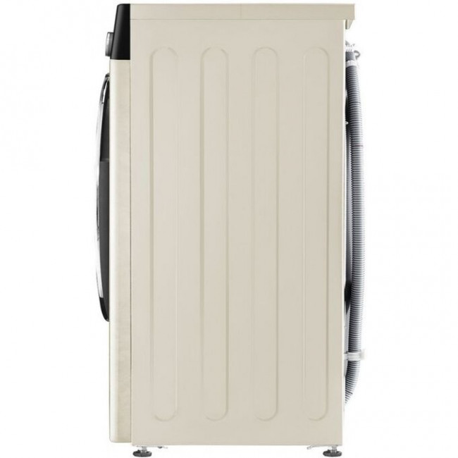 Стиральная машина LG F2V5HS9B 85x60x45см кл.:A фронт. макс.:7кг бежевый, люк-черный, 1200 об/мин