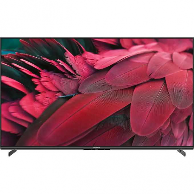 55" Телевизор Skyworth 55X85G черный QLED 3840x2160, 4K Ultra HD, 120 Гц, Wi-Fi, Smart TV, Google TV