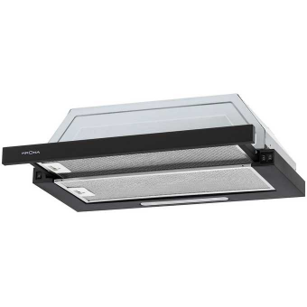 Вытяжка Krona Kerry 600 Black PB (КА-00007010), управление кнопочное, черный