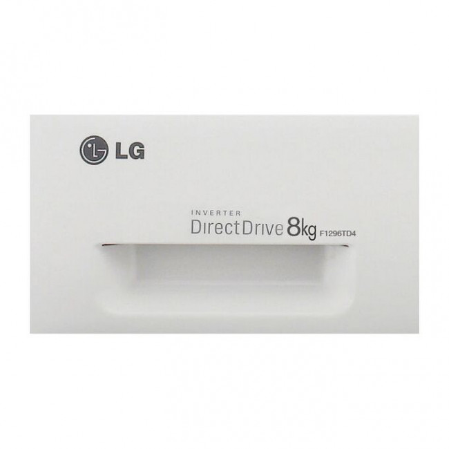 Стиральная машина LG F1296TD4 85x60x55см кл.:A фронт. макс.:8кг серебристый, 1200 об/мин цвет барабана - хром