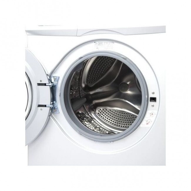 Стиральная машина LG F1296TD4 85x60x55см кл.:A фронт. макс.:8кг серебристый, 1200 об/мин цвет барабана - хром