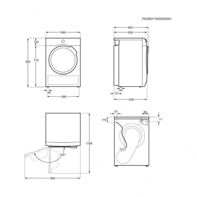 Сушильная машина AEG TR939M4ZE