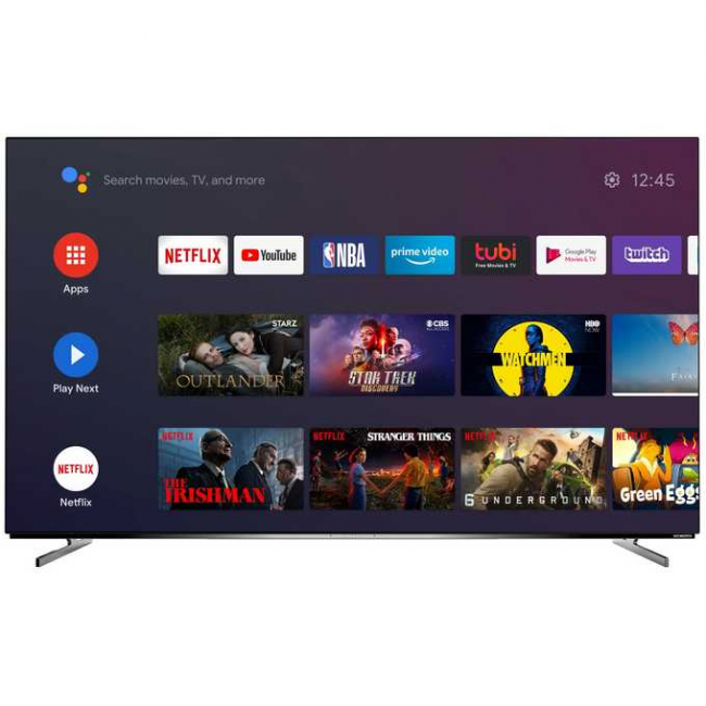 65" Телевизор SKYWORTH 65SXE9000 черный OLED 3840x2160, Ultra HD, 60 Гц, WI-FI, SMART TV, Google TV, Voice control