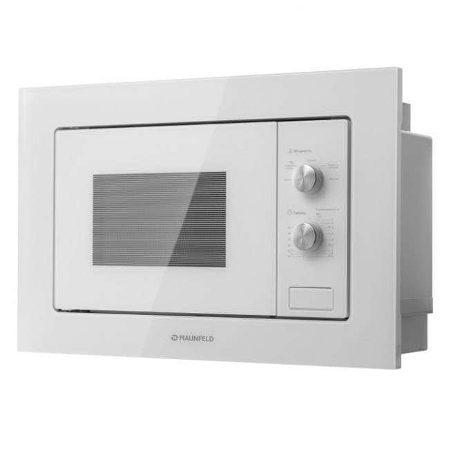 Встраиваемая микроволновая печь MAUNFELD MBMO.20.1PGW белый