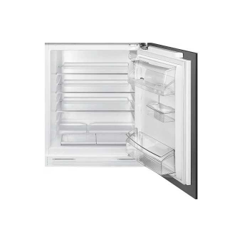 Встраиваемый холодильник SMEG U8L080DE под столешницу, перенавешиваемая дверь, LED освещение, электромеханический контроль температуры, объем 134 л, э