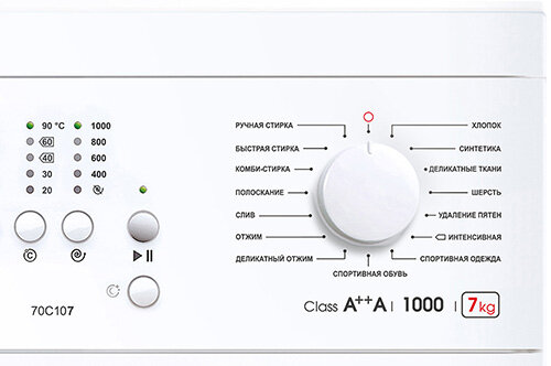 Стиральная машина ATLANT СМА-70 С 107-000 7 кг,1000 оборотов Стиральная машина ATLANT СМА-70 С 107-000 7 кг,1000 оборотов