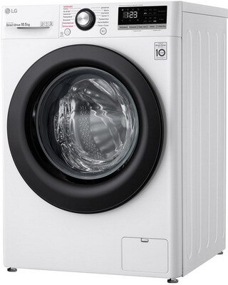Стиральная машина LG TW4V3RS6W, 10.5 кг, 1400 оборотов, пар, инвертор Стиральная машина LG TW4V3RS6W, 10.5 кг, 1400 оборотов, пар, инвертор