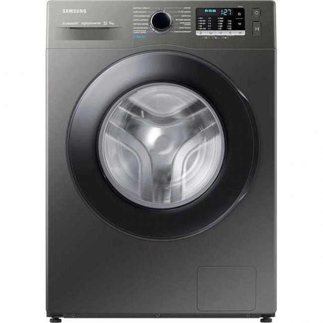 Стиральная машина Samsung WW80AGAS22AX/LD класс: A загр.фронтальная макс.:8кг черный Стиральная машина Samsung WW80AGAS22AX/LD класс: A загр.фронтальная макс.:8кг черный