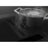 Варочная поверхность со встроенной вытяжкой Smeg HOBD382MB2 83см, индукция, слайдерное управление, 4 зоны нагрева, 9 уровней мощности