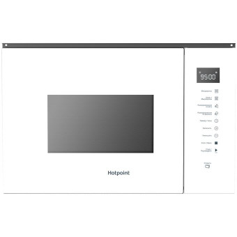 Встраиваемая микроволновая печь HOTPOINT MF25G WH H 25л, 900Вт, белый