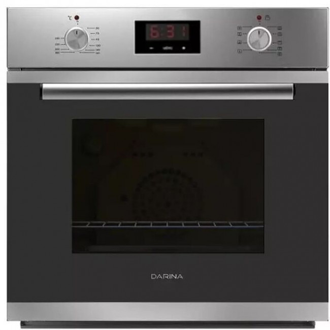 Духовой шкаф Darina 1U5 BDE 112 708 X5 серебристый Духовой шкаф Darina 1U5 BDE 112 708 X5 серебристый