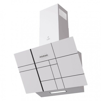 Вытяжка LEX Moza 600 R1 White наклонная