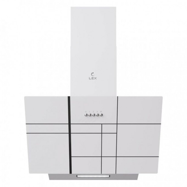 Вытяжка LEX Moza 600 R1 White наклонная Вытяжка LEX Moza 600 R1 White наклонная