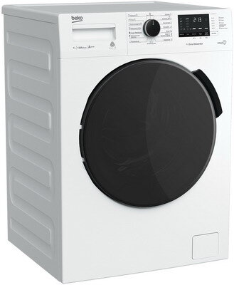 Стиральная машина Beko WSPE7612W с паром 7кг 1200об/мин инверторная Стиральная машина Beko WSPE7612W с паром 7кг 1200об/мин инверторная