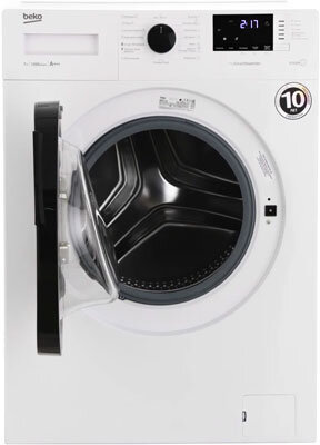Стиральная машина Beko WSPE7612W с паром 7кг 1200об/мин инверторная Стиральная машина Beko WSPE7612W с паром 7кг 1200об/мин инверторная