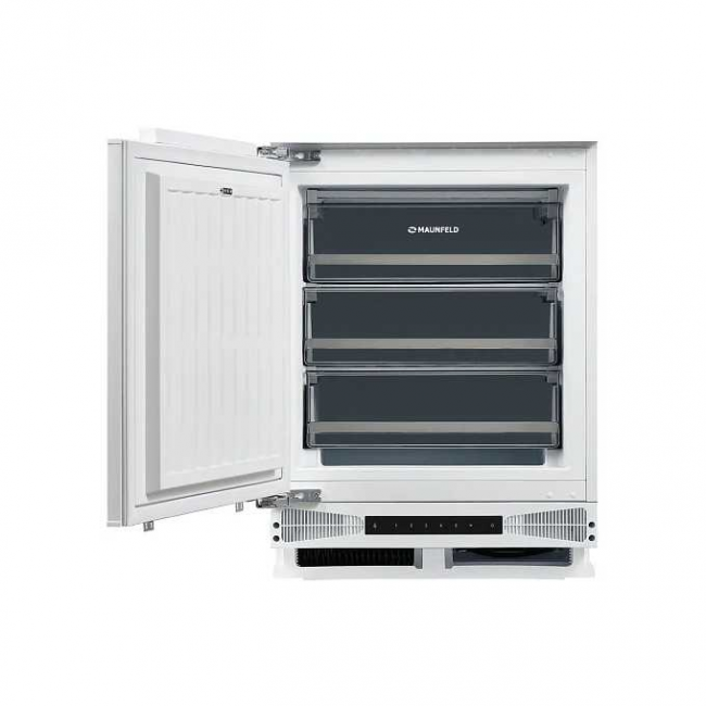 Встраиваемый морозильник MAUNFELD MBFR88SWGR Inverter Встраиваемый морозильник MAUNFELD MBFR88SWGR Inverter