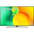 70" Телевизор LG 70NANO766QA.ARUB мет.серый, 3840 x 2160, 4K Ultra HD, 60 Гц, Wi-Fi, SMART TV, WebOS