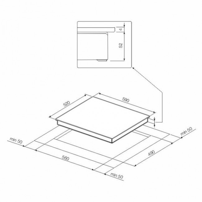 Варочная поверхность Graude IK 60.0KEL