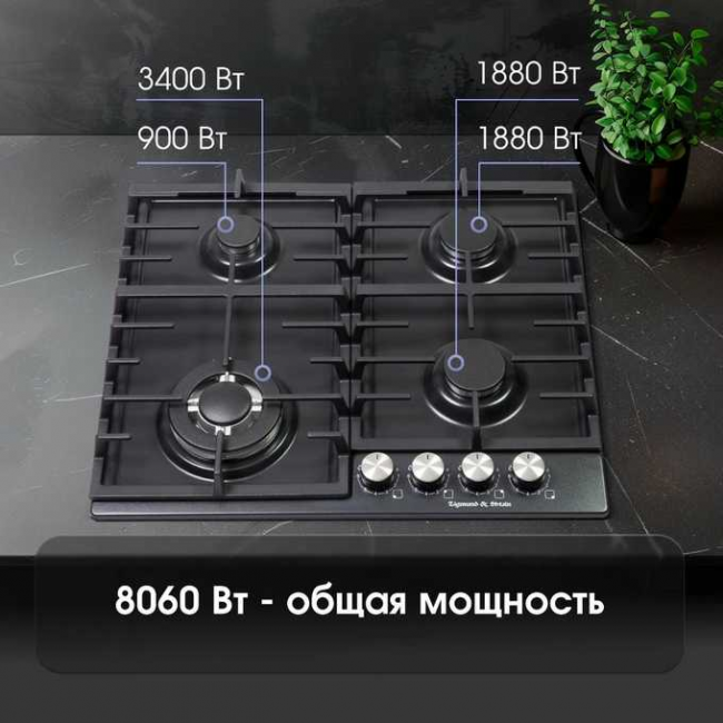 Варочная поверхность Zigmund & Shtain G 20.6 B