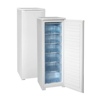 Морозильная камера Бирюса 116 белый, 48x60.5x145 см, полезный объем 140л, 17 кг/сутки, класс 	A, 40 дБ