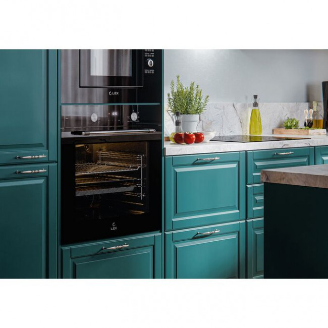 Встраиваемый духовой шкаф LEX EDP 680 BL MAX (TRFE100012) черный