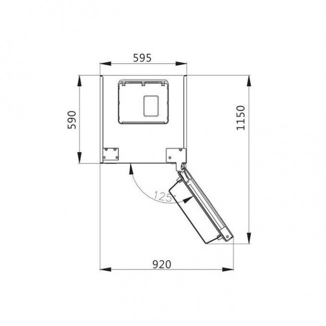 Холодильник Korting KNFC 62029 GN Холодильник Korting KNFC 62029 GN