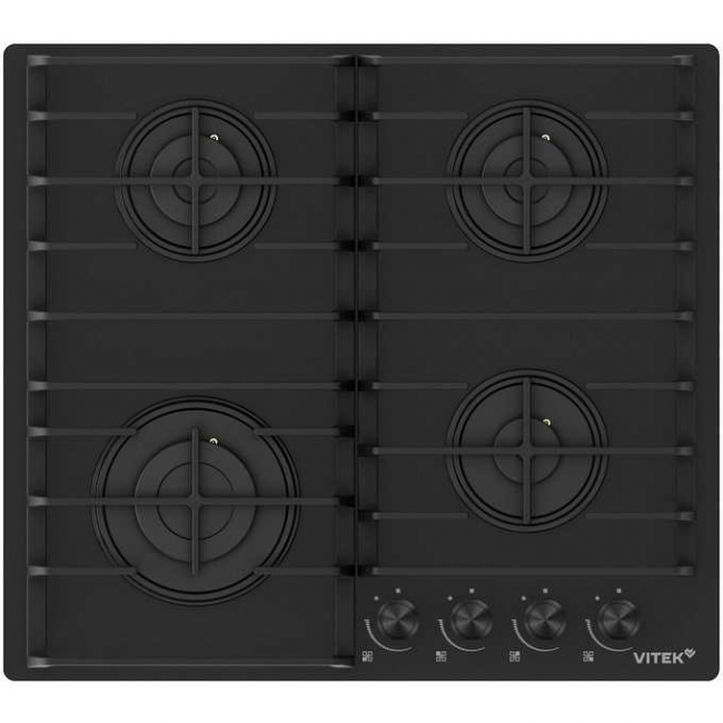 Варочная поверхность Vitek VGH 6420 BG стекло черное