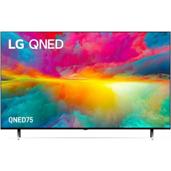 75" Телевизор LG 75QNED756RA.ARUB черный 3840x2160, 4K Ultra HD, 60 Гц, Wi-Fi, Smart TV, WebOs 75" Телевизор LG 75QNED756RA.ARUB черный 3840x2160, 4K Ultra HD, 60 Гц, Wi-Fi, Smart TV, WebOs