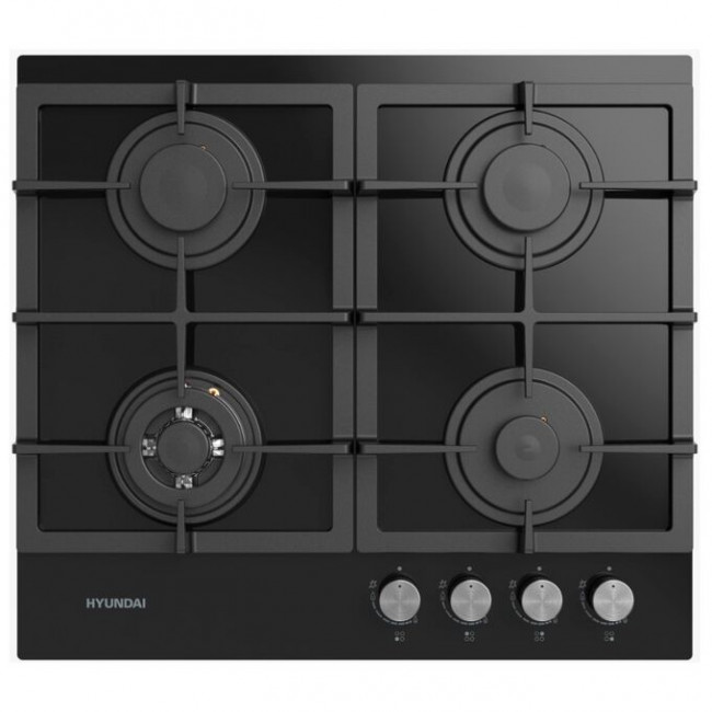 Варочная поверхность Hyundai HHG 6434 BG черный