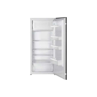 Встраиваемый холодильник SMEG S4C122E однодверный, полезынй объем 174 л, LED подсветка, внутренняя морозильная камера, электромеханический контроль