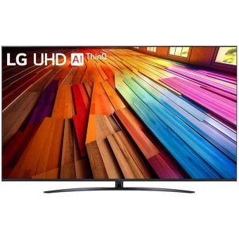 75" Телевизор LG 75UT81006LA.ARUG черный 3840x2160, 4K Ultra HD, 60 Гц, Wi-Fi, Smart TV, webOS 75" Телевизор LG 75UT81006LA.ARUG черный 3840x2160, 4K Ultra HD, 60 Гц, Wi-Fi, Smart TV, webOS