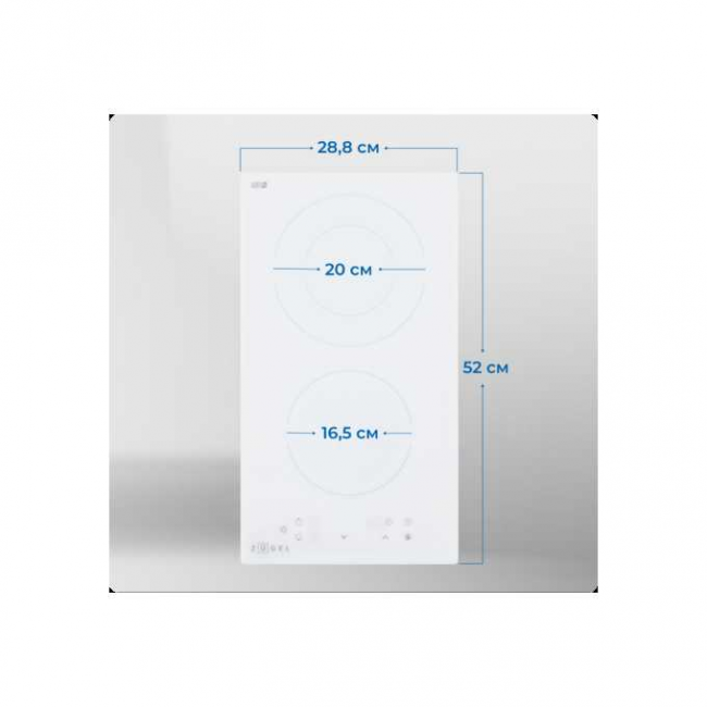 Варочная панель ZUGEL ZEH292W белая Варочная панель ZUGEL ZEH292W белая