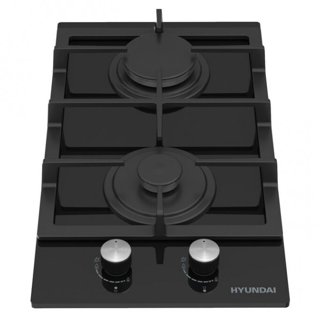 Варочная поверхность газовая Hyundai HHG 3235 BG черный