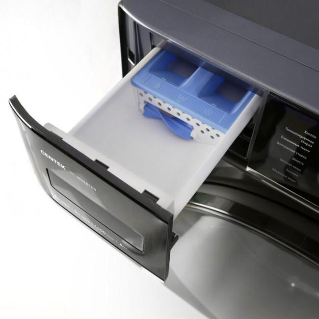 Стиральная машина Centek CT-1956 1400об, 600х520х847мм, 8кг/5кг стирка/сушка/ф-ия пара,Inverter,A+++